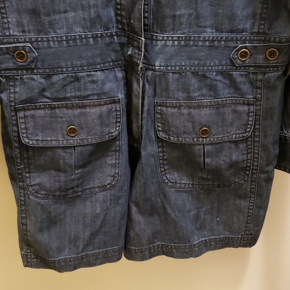Spoon Jeans Long Sleeve Denim Safari Romper - Picture 4 of 8